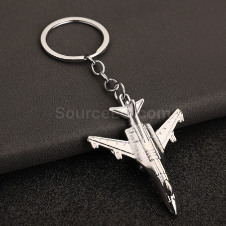 Customization 3D model airplane keychain Promotional Products
