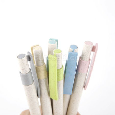 Customization Wheat straw pen Promotional Products