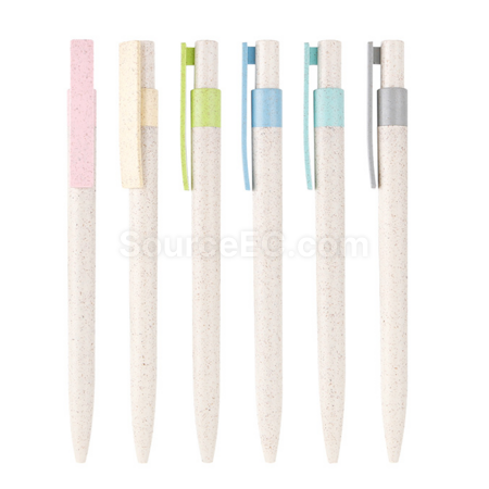 Customization Wheat straw pen Promotional Products