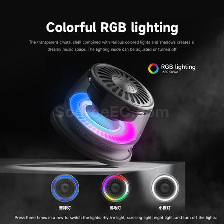 Customization 2 - in - 1 Magnetic Wireless Bluetooth Speaker Promotional Products