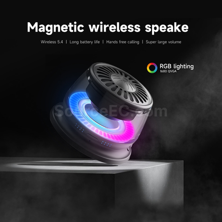 Customization 2 - in - 1 Magnetic Wireless Bluetooth Speaker Promotional Products