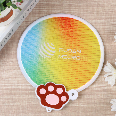 Customization Cat Paw Folding Advertising Fan Promotional Products