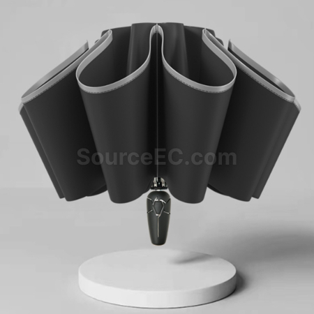 Customization Eggshell Handle Fully Automatic Folding Umbrella Promotional Products