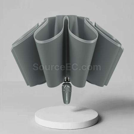 Customization Eggshell Handle Fully Automatic Folding Umbrella Promotional Products