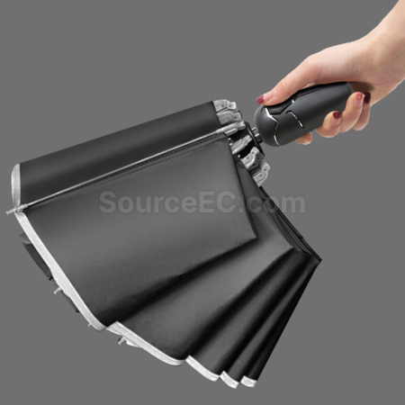 Customization Eggshell Handle Fully Automatic Folding Umbrella Promotional Products