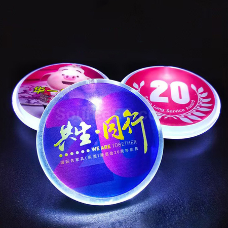Customization Luminous Badge Promotional Products