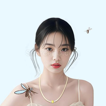 Customization Mosquito-Repellent Silicone Necklace Promotional Products