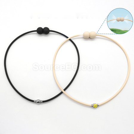 Customization Mosquito-Repellent Silicone Necklace Promotional Products