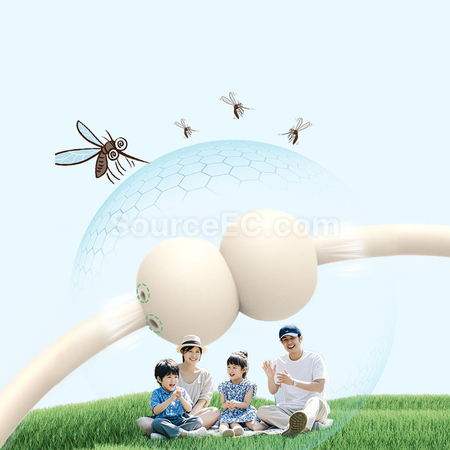 Customization Mosquito-Repellent Silicone Necklace Promotional Products