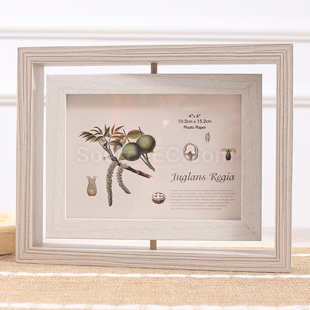 Customization Rotating Wooden Photo Frame Promotional Products