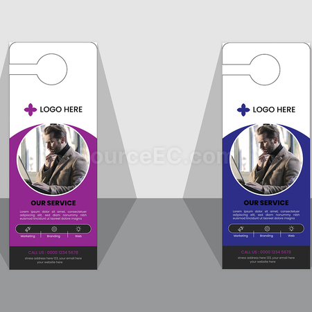 Customization Custom Door Hanging Advertising Sign Promotional Products