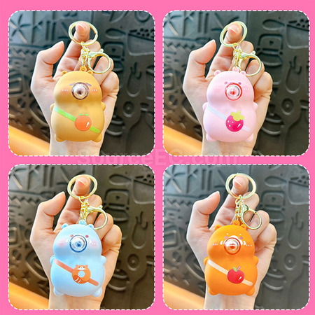 Customization Squeeze Decompression Keychain Promotional Products