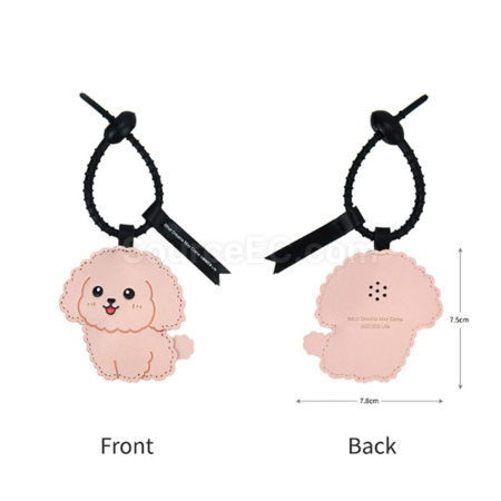 Customization Pinch the sound producing leather keychain Promotional Products