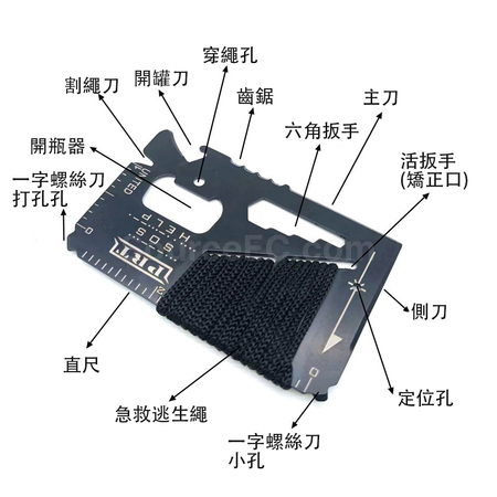 Customization Compact Multi-tool Blade Promotional Products