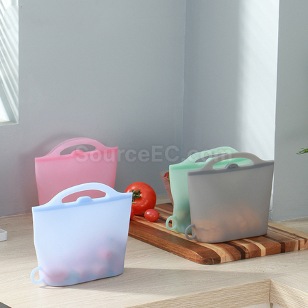 Customization Food Grade Silicone Fresh-Keeping Bag Promotional Products