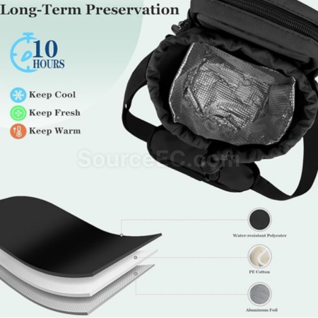 Customization Portable Crossbody Insulated Water Bottle Bag Promotional Products