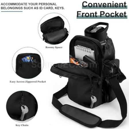 Customization Portable Crossbody Insulated Water Bottle Bag Promotional Products