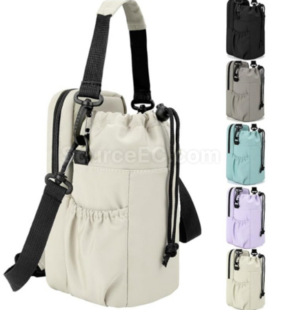 Customization Portable Crossbody Insulated Water Bottle Bag Promotional Products