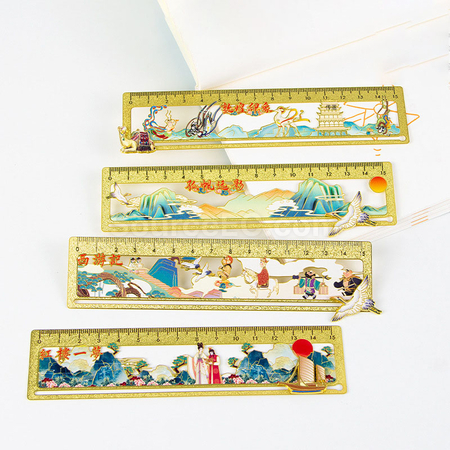 Customization Customized Metal Slide Rail Bookmarks Promotional Products