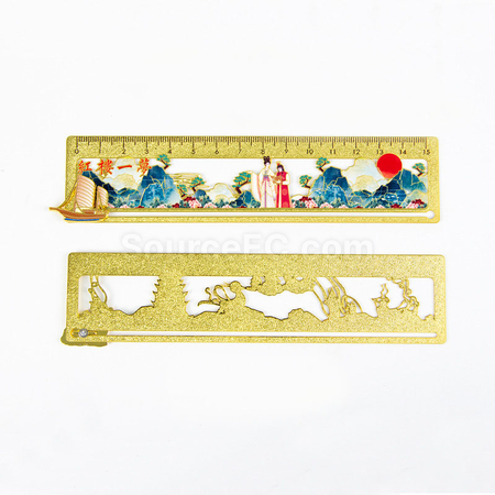 Customization Customized Metal Slide Rail Bookmarks Promotional Products