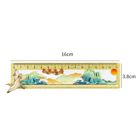 Customization Customized Metal Slide Rail Bookmarks Promotional Products
