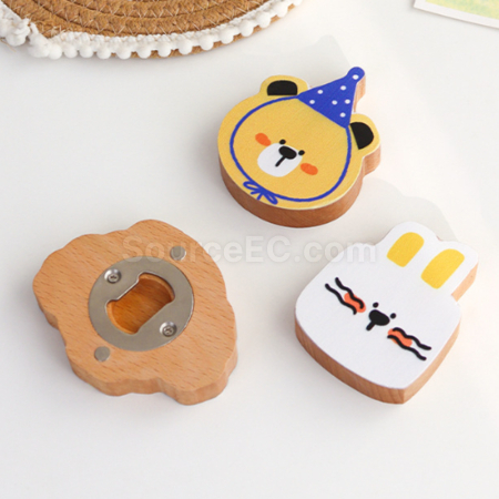 Customization Magnetic refrigerator sticker bottle opener Promotional Products