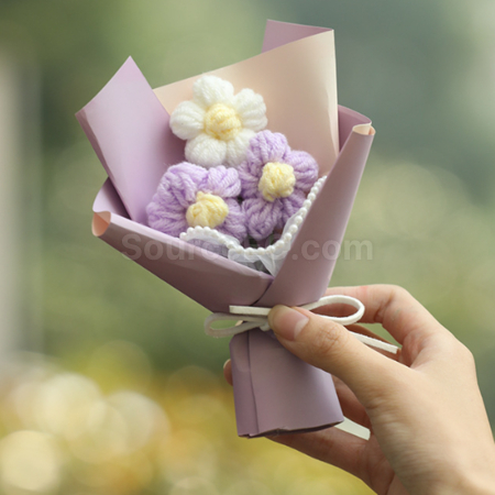 Customization Graduation season gift knitted bouquet Promotional Products