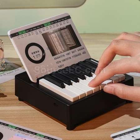 Customization Mini Piano Calendar Desktop Ornament Promotional Products