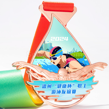 Customization Swimming Medal Promotional Products