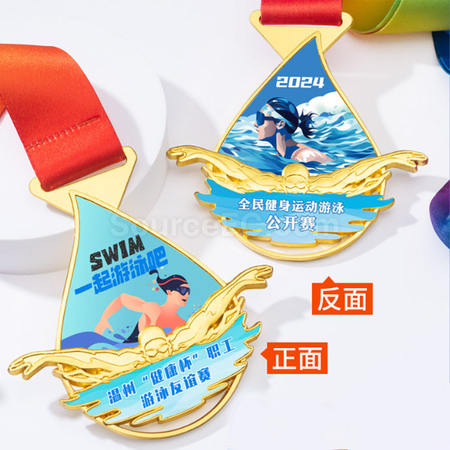 Customization Swimming Medal Promotional Products