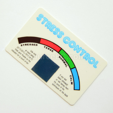 Customization Mood Stress Test Card Promotional Products