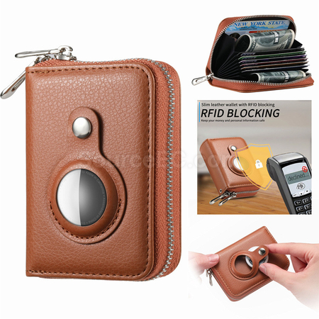 Customization AirTag Protective Case Zipper Card Holder Promotional Products