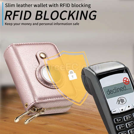 Customization AirTag Protective Case Zipper Card Holder Promotional Products
