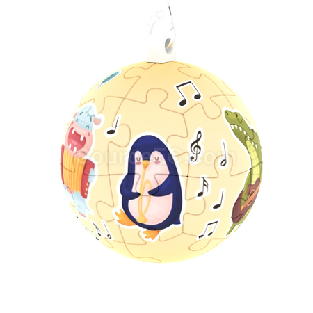 Customization 3D Puzzle Keychain Promotional Products