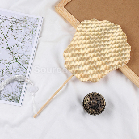 Customization Bamboo Woven Fan Promotional Products