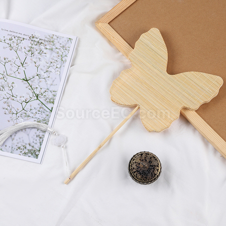 Customization Bamboo Woven Fan Promotional Products