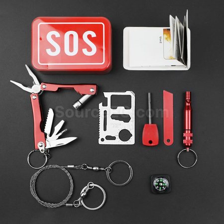 Customization Outdoor Survival Gear Kit Promotional Products