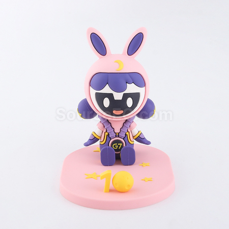 Customization Customizable PVC Figure Phone Holder Promotional Products