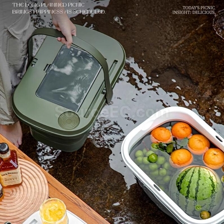 Customization Multifunctional Portable Table Basket With Cutlery Storage Box Promotional Products