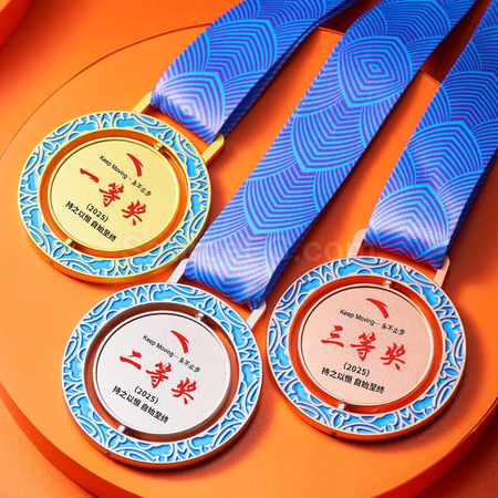 Customization Football Metal Medal Promotional Products