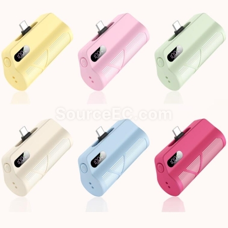 Customization Plug Free Rotation To Choose Mini Charging Capsule (Mobile Power) Promotional Products