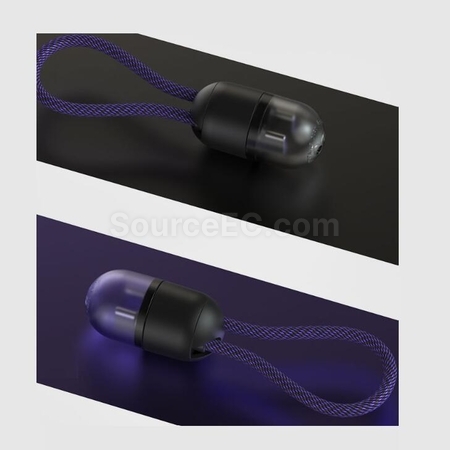 Customization 240W Mini Capsule Soft Braided Fast Charging Cable Promotional Products