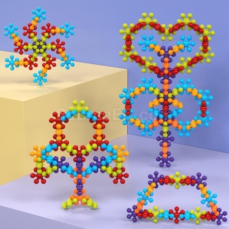 Diy Plum Blossom Building Blocks