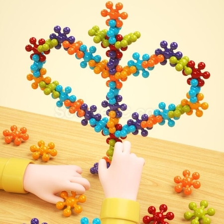 Customization Diy Plum Blossom Building Blocks Promotional Products