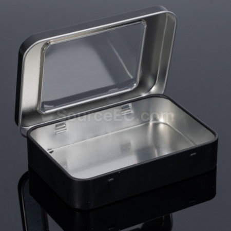Customization Square tin boxes with or without windows Promotional Products