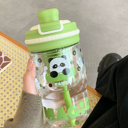 Customization Tritan Cute straw water cup Promotional Products
