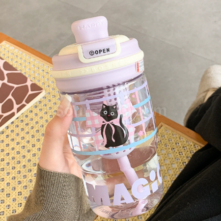 Customization Tritan Cute straw water cup Promotional Products