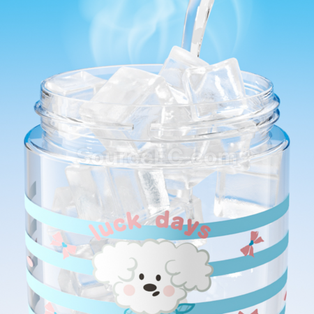Customization Tritan Cute straw water cup Promotional Products