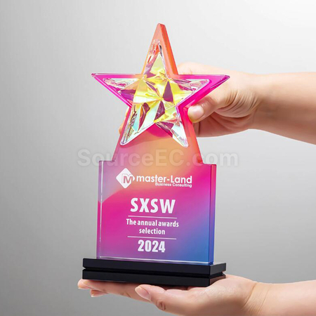 Customization Plated Crystal Award Promotional Products