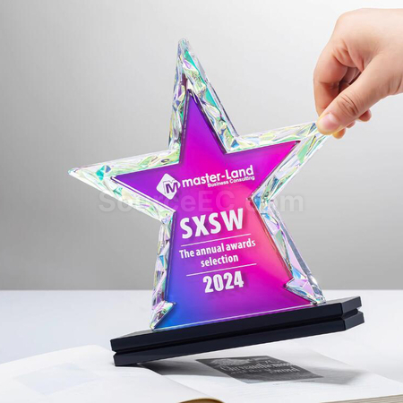 Customization Plated Crystal Award Promotional Products